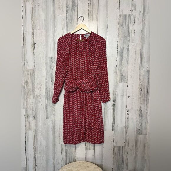 Argentina pure Midi dress long sleeve size medium - Picture 1 of 6